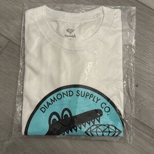 LAST CHANCE! Diamond Supply White T-shirt BRAND NEW